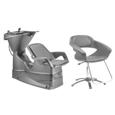 Imagem de Lavatório Cabeleireiro Lavar Cabelo Salão E Barbearia Dompel