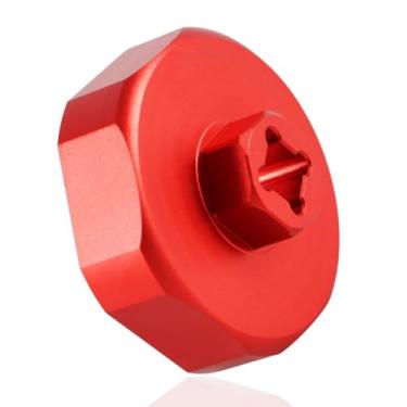 Imagem de KPALAG Chave de tampa de banho de óleo de cubo de eixo de reboque de alumínio compatível com Dexter 9K 10K eixo de serviço geral para tambor número 8-415 (após julho de 2009), 8-430 (após abril de