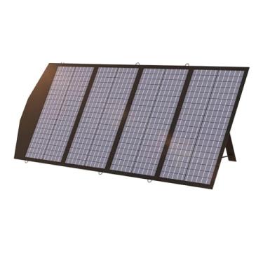 Imagem de ALLPOWERS SP029 Carregador de painel solar portátil de 140 W para celular laptop, painel solar impermeável IP65 dobrável com saída MC-4, CC e USB, para gerador solar, carregador portátil, bateria de carro de 12 V