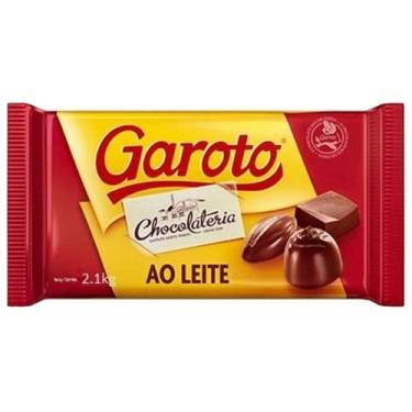 Imagem de Chocolate Garoto Barra 2,1Kg Ao Leite