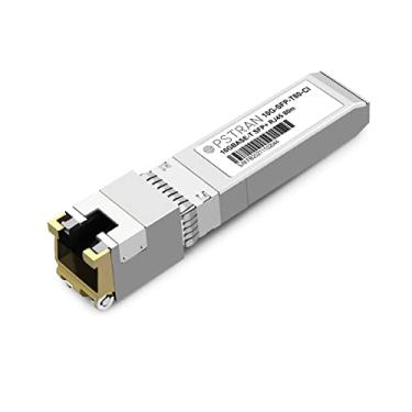 Imagem de OPSTRAN Módulo transceptor de cobre 10GBASE-T SFP+ para RJ45 compatível com Cisco SFP-10G-T-80 Finisar Netgear AXM766 TP-Link D-Link QNAP Supermicro 10G SFP+ 80m Cat6a/7