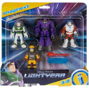 Imagem de Conjunto bonecos buzz lightyear imaginext - mattel hgt28