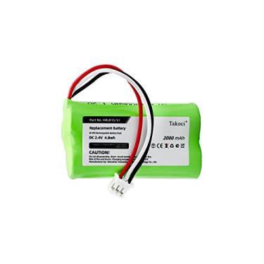 Imagem de TAKOCI Bateria de substituição para Nvidia Shield Game Controller Shield TV Game Controller P2920, HRLR15/51 HFR-50AAJY1900x2(B) 2000mAh