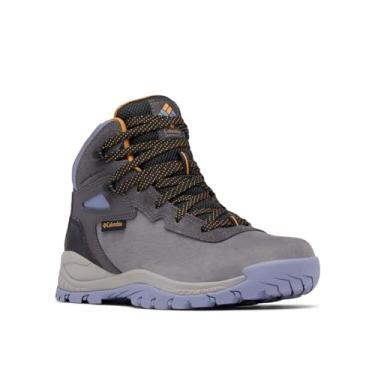 Imagem de Columbia Newton Ridge Bc Nubuck Tênis feminino, Cinza escuro/sol canyon, 10.5