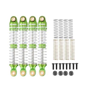 Imagem de RCAWD TRX4M alonga 59 mm e 3 tipos de molas de dureza, atualizações para amortecedores TRAXXAS Defender e para Bronco dianteiro traseiro RC amortecedor 1/18 peças #9764#97054-1#97074-1 verde