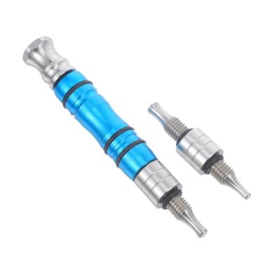 Imagem de JECOMPRIS Kit de reparo caneta de cura de carro caneta removedor de amassados caneta de reparo de arranhões de carro caneta de batida de metal carro auto tap down azul