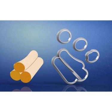 Imagem de Cortador Fortnite Madeira Lenha Modular Tamanho 5cm