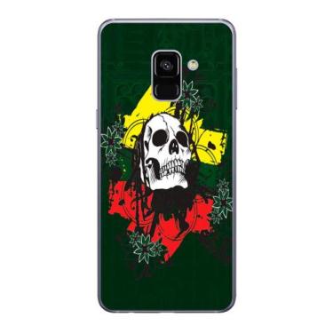 Imagem de Capa Adesivo Skin024 Verso Para Samsung Galaxy A8 2018 - KawaSkin