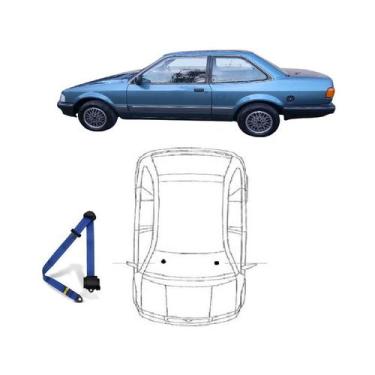 Imagem de Cinto de Segurança retrátil de 3 pontos dianteiro Ford Verona - Dialp,