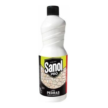 Imagem de Limpa Pedras Pisos Concentrado Profissional 1l Sanol