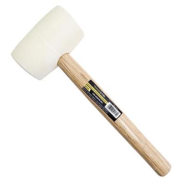 Imagem de Martelo De Borracha Assentar Piso geral 60MM - Branco - Tradestar