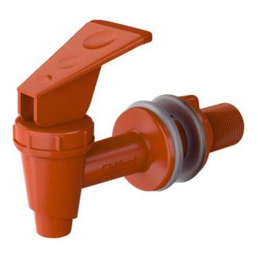 Imagem de Torneira Para Filtro De Barro De Água Simples Marrom Stefani