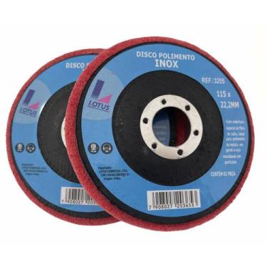 Imagem de Disco Polimento em Inox 4.1/2'' - LOTUS