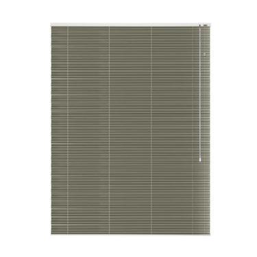 Imagem de Persiana Horizontal 16mm Metálico 1,00 X 2,20 Aço Escovado, Prata, Bro