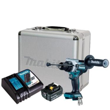 Imagem de Furadeira Parafusadeira Makita A Bateria 18v 5ah Dhp486z Carregador Rá
