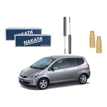 Imagem de Kit Amortecedor Traseiro Fit 1.5 2005 A 2008 - Nakata