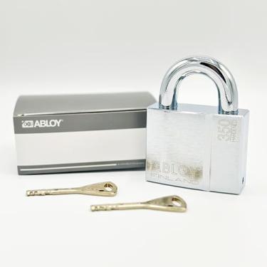 Imagem de Abloy PL350 PROTEC2, 25 mm, cadeados com chave de alta segurança para contêineres, vagões de trem, caminhões, caminhões, portas deslizantes pesadas, aplicações militares