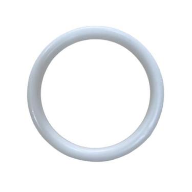 Imagem de Kit 40 argolas para cortina de varão 28mm - ART DECORAR, BRANCO