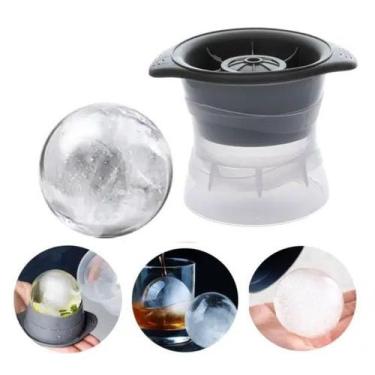 Imagem de forma de gelo redonda para drinks wisky caipirinha gin - EDF