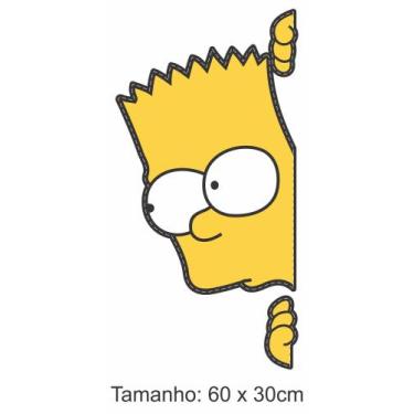 Imagem de Adesivo Bart Simpson - Leo Publicidade