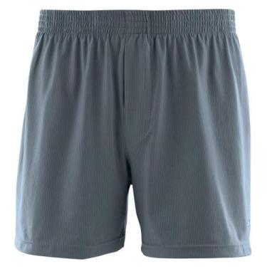 Imagem de Cueca Samba Canção Mash Masculina Microfibra Listrada, Cinza médio, M