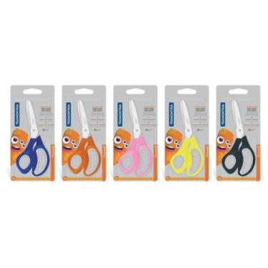 Imagem de Tesoura Escolar Canhoto Cores 25929/995 Tramontina - Tramontina Sul S.