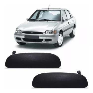 Imagem de Par Puxador Externo Porta Dianteira Escort Zetec Hatch E Sw - MARZUN