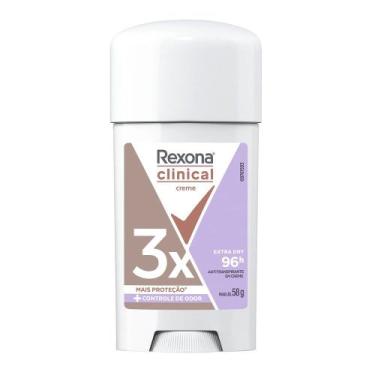 Imagem de Desodorante Rexona Clinical Extra Dry 58g, 1 Unidade, 58g