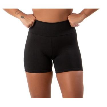Imagem de Short Academia Corrida Malhação Feminina Suplex - JAVA MODAS, Preto, G