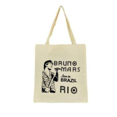 Imagem de Bolsa Ecobag 100% algodão BRUNO MARS RIO - CARIOCA MAIS