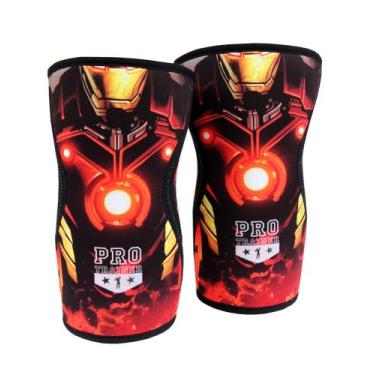 Imagem de Joelheira Neoprene Ajustável Funcional Pro Trainer, Amarelo, M