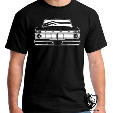 Imagem de Camiseta camionete ford Blusa criança infantil juvenil adulto camisa t