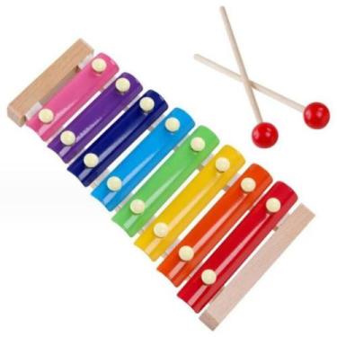 Imagem de Instrumento Musical Xilofone Infantil 24X12 CM - Toy Mix