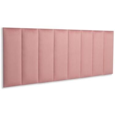 Imagem de Cabeceira Queen Reta Veludo 160x60 Cama Box Modulada  - Blu Interiores