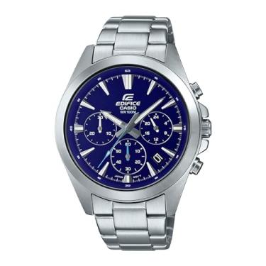 Imagem de Casio Relógio masculino Spring EFV-630D-2AVUDF Quartz, Prata, Standart, pulseira