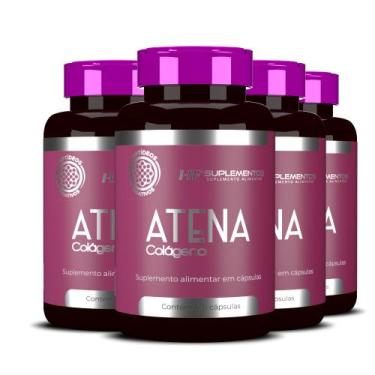 Imagem de 4x atena peptideos bioativos de colageno 120 caps hf suplementos