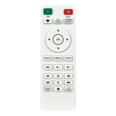 Imagem de AULCMEET RCV013 Novo controle remoto de substituição adequado para projetor de jogos de home theater BENQ Full HD DLP TK700 TK700ST W1130 TH585 TH685 TH671ST TH690ST TH575