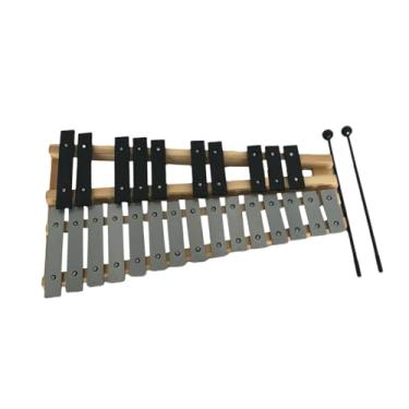 Imagem de Esquirla Instrumento de percussão xilofone escala 25, habilidade portátil, xilofone montessori para crianças, aulas de música, sessões familiares