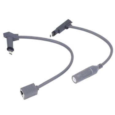 Imagem de Adaptador de cabo geração 2, cabo de substituição à prova d'água para Starlink Gen 2, plugue retangular para RJ45/prato/roteador