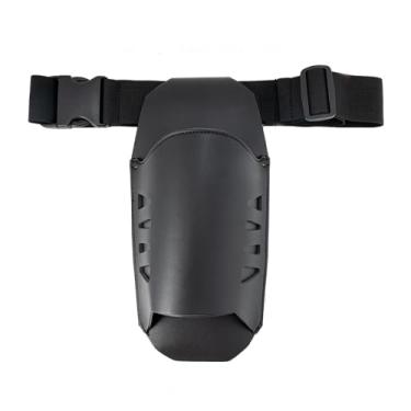 Imagem de NEWISHTOOL Bolsa de transporte de pistola de calor para carro, bolsa de cintura para pistola de calor, bolsa de cinto de couro sintético para transporte de vinil, ferramentas de envoltório de pistola