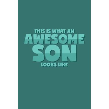 Imagem de So sieht ein toller Sohn aus: Notizbuch (120 Seiten, 15x23cm, gepunktet) Dotted Bullet Grid Tagebuch Journal