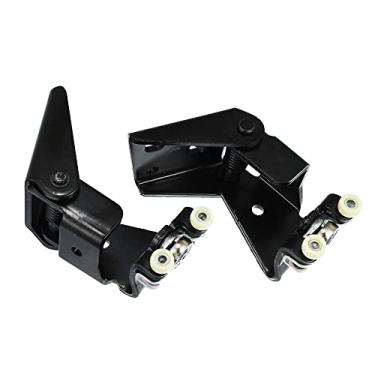 Imagem de X AUTOHAUX Par de rolos de porta deslizante do lado esquerdo direito para Honda Odyssey 1999-2004 Conjunto de dobradiça de rolo de porta deslizante central central substitui 72560-S0X-A53