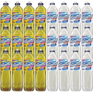 Imagem de Detergente Lava Louça 500ml Fuzetto - Caixa Fechada com 24 Unidades (Duo coco/neutro)