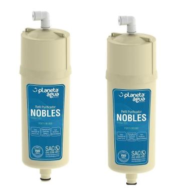 Imagem de Refil Filtro Agua Purificador Europa Noblesse Plus Kit Com 2
