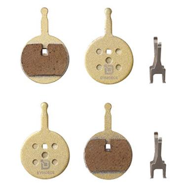 Imagem de 2 pares de pastilhas de freio Dymoece, disco de bicicleta para freio mecânico Avid BB5 (resina, semimetálico, metal sinterizado), Metal Brake Pads