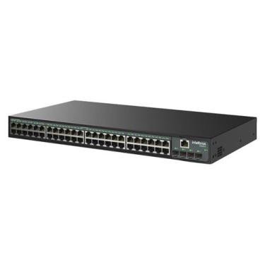 Imagem de Switch intelbras gerenciavel 48p 4p sfp 1000 base-x s2352g-a