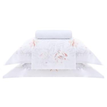 Imagem de Jogo de Cama King Gran Percal 200 Fios Buddemeyer Enchanté 100% Algodão Estampado 4 peças