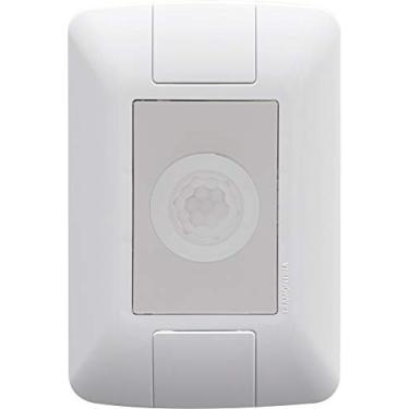 Imagem de CONJUNTO PLACA 4X2 + SENSOR C FOTOCELULA EM TERMOPLASTICO LINHA ARIA BRANCO TRAMONTINA BIVOLT