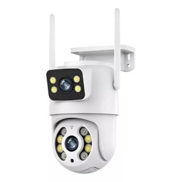 Imagem de Camera 5G Externa Duas Lente Ip A Prova D'água Wifi Dupla C/ Visao Not