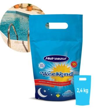 Imagem de Weekend 2.4Kg Produto Para Piscinas Verdes Hidroazul